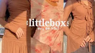 Littlebox India haul 🍂👚| aesthetic try on haul | trendy dress, tops and trousers