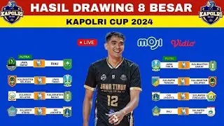 HASIL DRAWING BABAK 8 BESAR KAPOLRI CUP 2024 | JADWAL BABAK 8 BESAR KAPOLRI CUP 2024