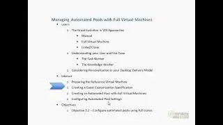 06 Managing Automated Pools with Full VMs
