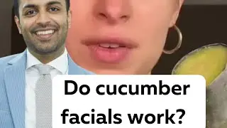 Do cucumber 🥒 facials work?