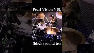 PEARL VISION VBL - drum sound test