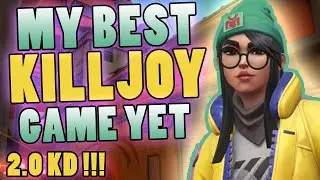 The Best Killjoy In Silver ? (VALORANT Ranked Stream Gameplay)