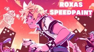ROXAS SPEEDPAINT // STRUGGLE! // PROCREATE