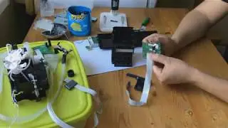 Восстанавливаем Принтер МФУ Brother MFC J4410DW Обзор агрегатов + отмываем печатающую головку