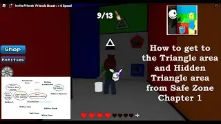 How to get to the Triangle area and Hidden Triangle area from Safe Zone in Color or Die Chapter 1