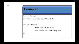 Standardization (Z-score normalization) | Min-Max Normalization | Log Transformation | Data Science