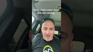 Yanks make Roster move, 2nd one coming #nyy #yankees #mlb #youtubeshorts