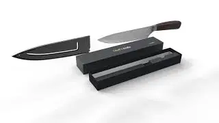 Chef knife 3D Animation