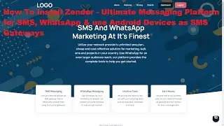 How to Install Zender - Ultimate Messaging Platform for SMS, WhatsApp & Android As sms getway