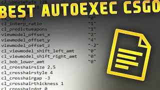 L'AUTOEXEC CFG BIND RATE VIEWMODEL CSGO