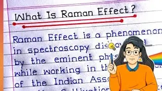 Raman Effect|| What is raman effect in english|| Science Day|| 