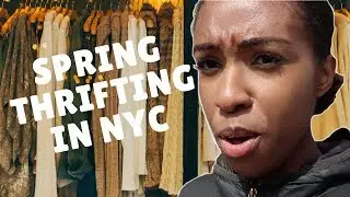 [VLOG] THRIFT WITH ME FOR THE FIRST TIME | Vintage Spring Fashion