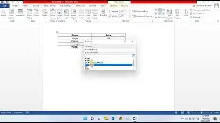 MS Word Formula for Sum in a Table Format, AutoSum Formula in MS Word