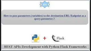 Passing parameters/variables to the destination URI/Endpoint as a query parameters | REST APIs