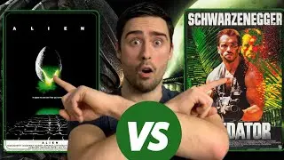 Alien (1979) vs Predator (1987) | Dino Reviews