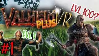 Becoming The GREATEST VIKING - Valheim Plus VR