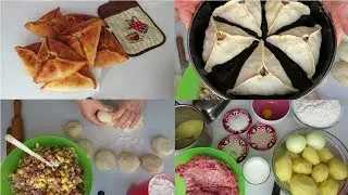 ГОТОВИМ С МАМОЙ #2 / ТАТАРСКАЯ КУХНЯ / ТРЕУГОЛЬНИКИ / ЭЧПОЧМАК