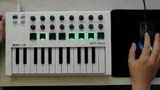 Ableton Live Session - Arturia Minilab