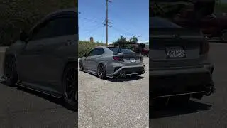 Worlds 1st straight piped VB?! Listen to that turbo spool 