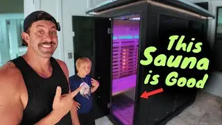 Building the BEST Full Spectrum Infrared Outdoor Sauna