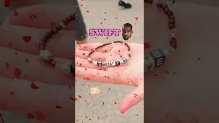 Fan Kanye dostale od Swifties bransoletki przyjaźni🥹