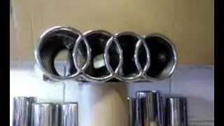 audi exhaust stainless steel awesome