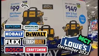 Christmas Sales + FREE tools at Lowe's!