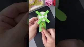 Summer Craft: Table Fan Out of Cardboard at Home - DIY Crafts