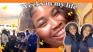 Weeks in my life ✨( 18th Bday, school, chitchat, etc.) ✨