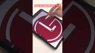 Drawing the LG logo on my iPad #art