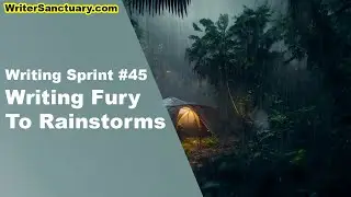 Writing Sprints in the Rain Today - Writing Sprint Ep. 45 ☕