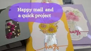 Jar of Flowers Happy Mail
