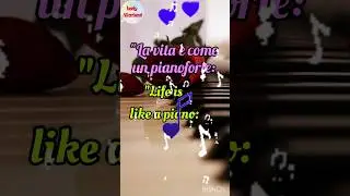 🎹Come un pianoforte/Like a piano🎹 - Angela Vece [ITA/ENG]- short n.23