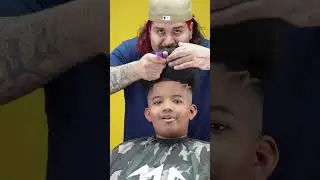 I almost cut his hair