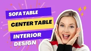 Sofa table | Central table | wooden table #interior #