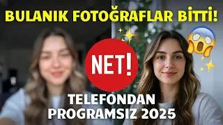 Bulanık Resim Netleştirme (Programsız)