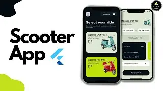 Flutter UI Challenge - Scooter App - Responsive Flutter UI - Speed Code