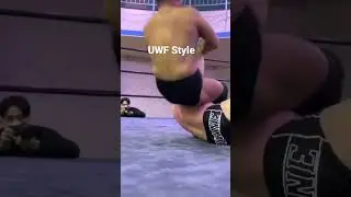 Rionne escapes an arm bar - UWF Match