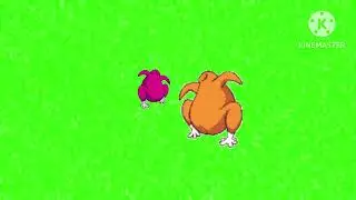 Food animation green screen