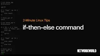 How to use if-then-else commands