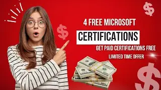 How to Get Microsoft Certifications FREE: The Fastest Easiest Way