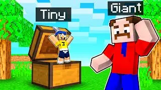 GIANT vs TINY Hide & Seek in Minecraft!