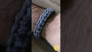 DIY Pulseira de Macramê! Tutorial👆 #macrame #macrametutorial #tutorialmacrame #diadospais