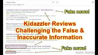 Kidazzler Reviews | Challenging the False and Inaccurate Information