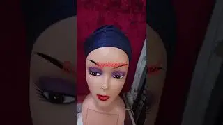 Raw silk turban available in colors thanks 