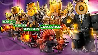 Every CLOCK UNIT vs ABYSMAL Mode! (Toilet Tower Defense)