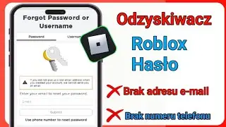 Jak zresetować hasło do Roblox bez adresu e-mail (2024) - Odzyskaj swoje konto Roblox▬