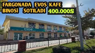 TAYYOR BIZNES FARGONADA EVOS KAFE BINOSI SOTILADI