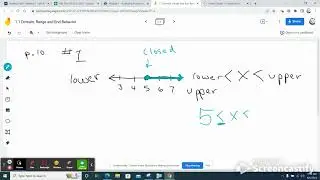 1.1 Domain, Range and End Behavior Problem 1