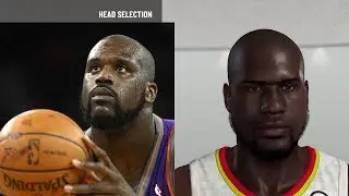 NBA 2K19 How To Create Shaquille O'Neal
